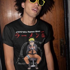 Ripple Junction Naruto Shippuden Ichiraku Ramen Shop T-Shirt New XL